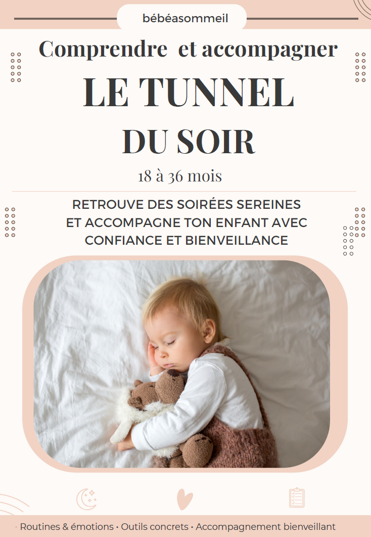 ebook pour retrouver des soirées et des nuits sereines avec son enfant